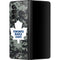 NHL Toronto Maple Leafs Camo Galaxy Z Fold3 5G Skin